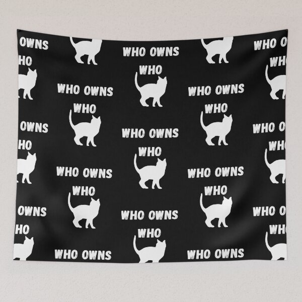 Item preview, WHO OWNS WHO, CATS designed and sold by Highhocreations.