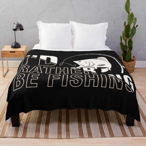 Item preview, I'd Rather Be Fishing - Fisherman Fishing Retro Vintage Gift designed and sold by Desibeau.