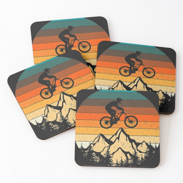 Item preview, Mountainbike Downhill Retro Vintage Gift designed and sold by bouisejulie.