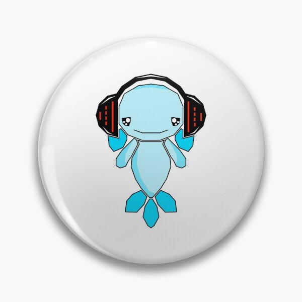 Item preview, AXOLOTL WITH HEADPHONES designed and sold by the Zarock Shop.