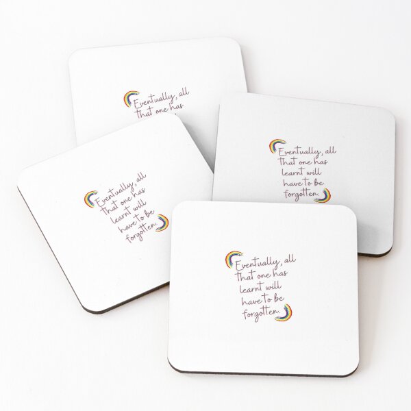 Item preview, “Eventually, all that one has learnt will have to be forgotten.” designed and sold by storeAN.