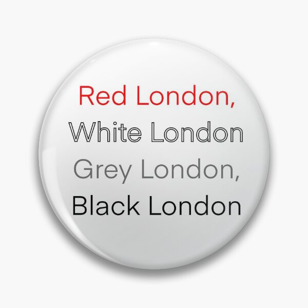 Item preview, Red London, White London, Grey London, Black London designed and sold by ElfyshBooks.