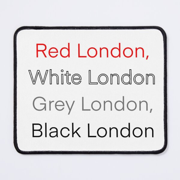 Item preview, Red London, White London, Grey London, Black London designed and sold by ElfyshBooks.