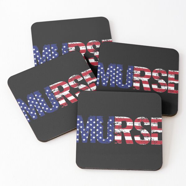 Item preview, Murse Male Nurse USA American Flag Patriotic RN Gift designed and sold by bouisejulie.