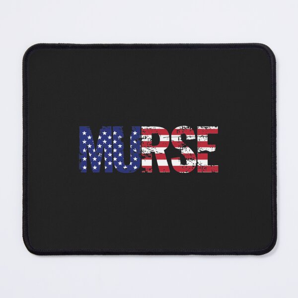 Item preview, Murse Male Nurse USA American Flag Patriotic RN Gift designed and sold by bouisejulie.