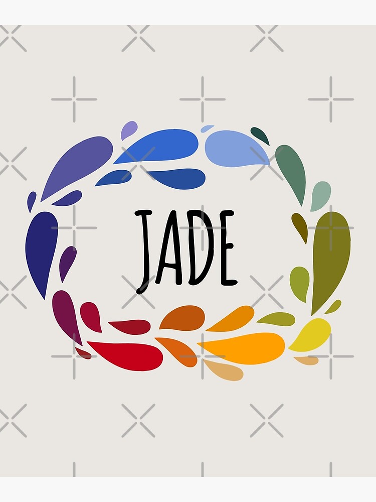"Jade Names for Wife Daughter and Girl" Poster for Sale by kindxinn