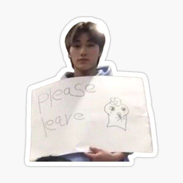 Item preview, San ATEEZ "Please Leave"  designed and sold by Claudia Lee.