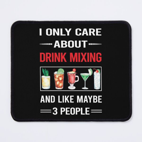 Item preview, Funny 3 People Drink Mixing Mixologist Mixology Cocktail Bartending Bartender designed and sold by DougPoulos.