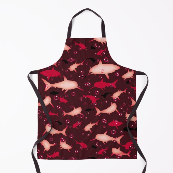 Item preview, Red Shark Pattern designed and sold by TMBTM.
