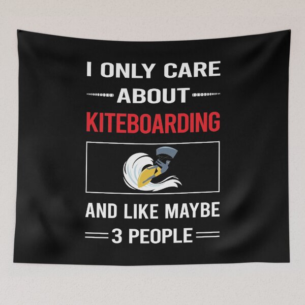 Item preview, Funny 3 People Kiteboarding Kiteboard Kiteboarder designed and sold by FifineCroteau.