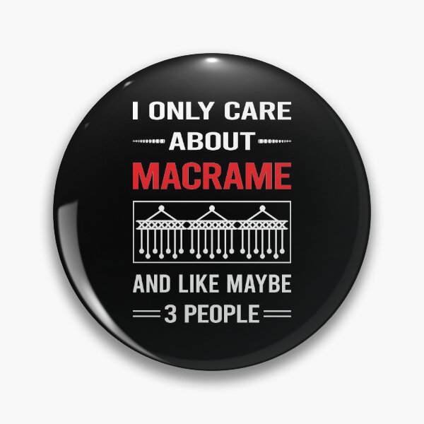 Item preview, Funny 3 People Macrame designed and sold by FifineCroteau.