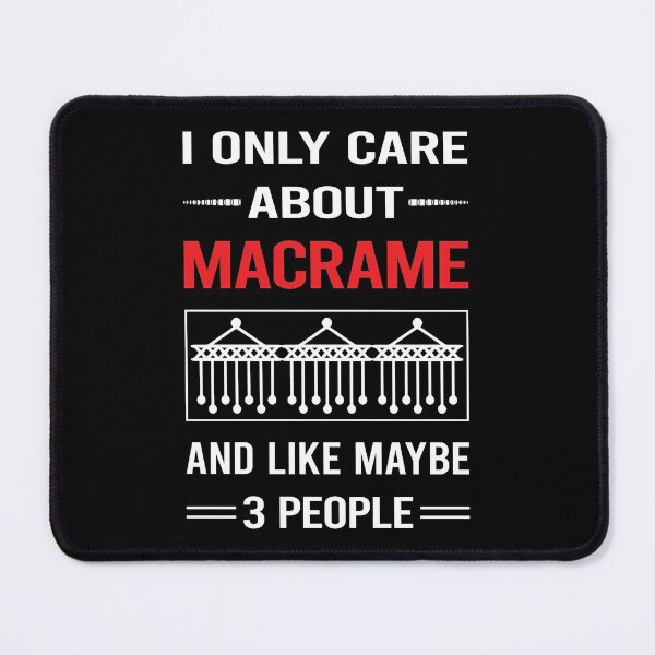 Item preview, Funny 3 People Macrame designed and sold by FifineCroteau.