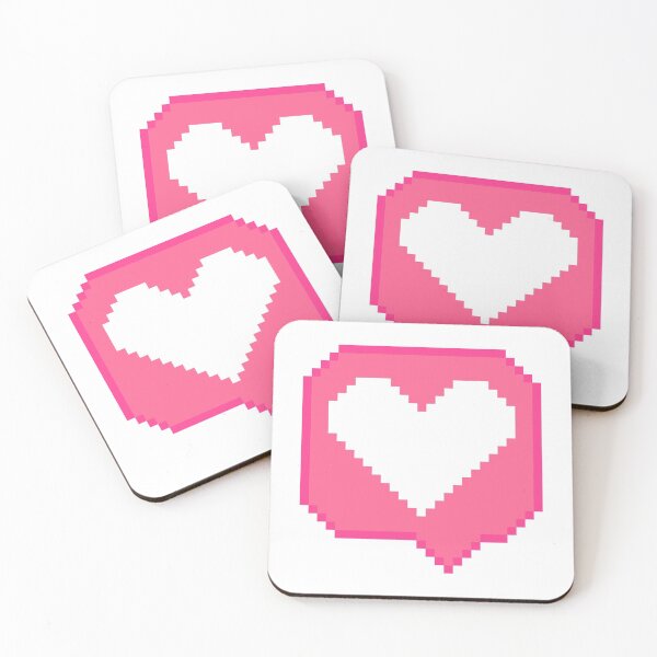 Item preview, Instagram Like Pixel Art designed and sold by Sticker Vibes.