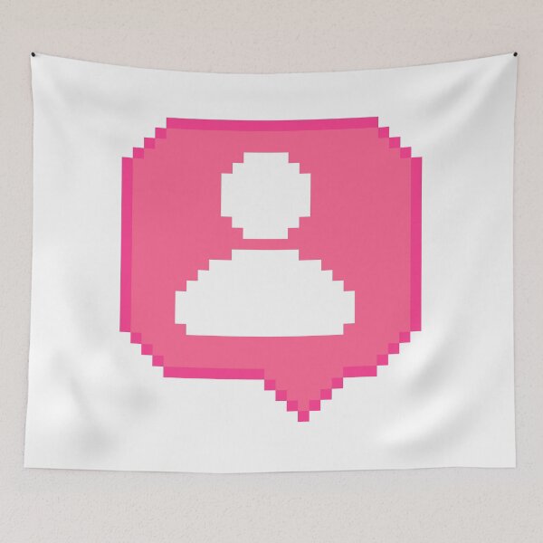 Item preview, Instagram Follower Pixel Art designed and sold by Sticker Vibes.