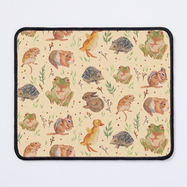 Item preview, tiny field and garden animals pack drawn in watercolors designed and sold by CaptainRingtail.