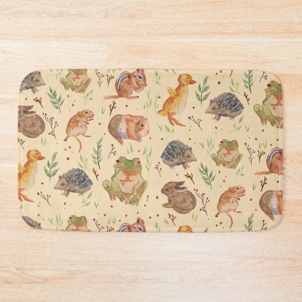 Item preview, tiny field and garden animals pack drawn in watercolors designed and sold by CaptainRingtail.