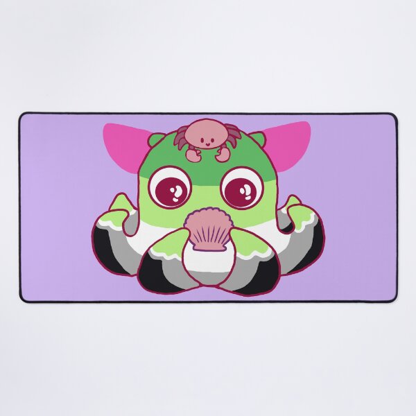 Item preview, Aromantic Pride Dumbo Octopus designed and sold by Lobobird.