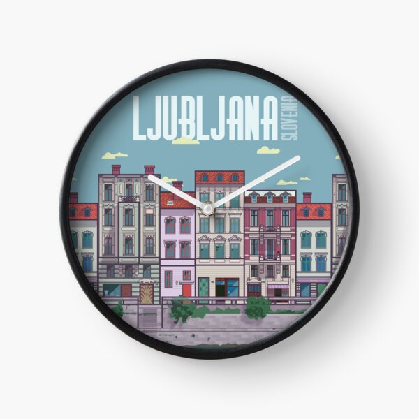 Item preview, Ljubljana Illustration designed and sold by Steven Vogel.