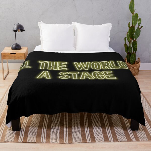 Item preview, All the World's a Stage — Shakespeare designed and sold by neon-d.