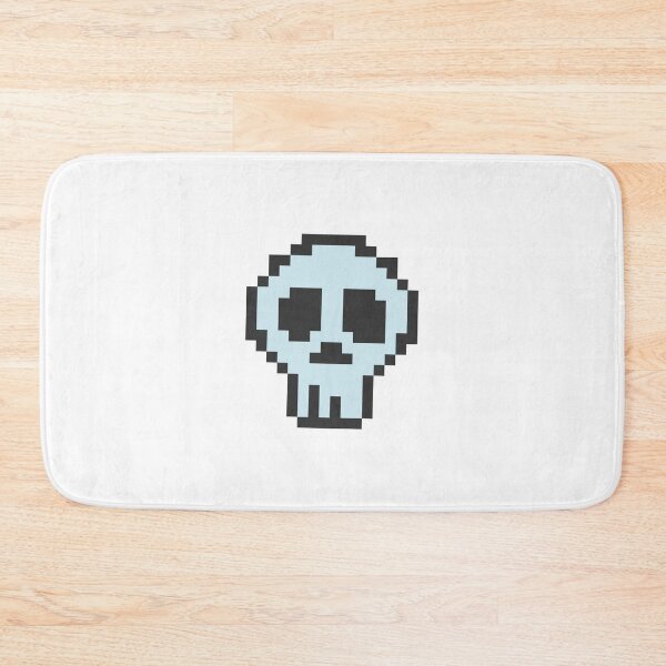 Item preview, Cráneo Pixel Art Emoji designed and sold by Sticker Vibes.