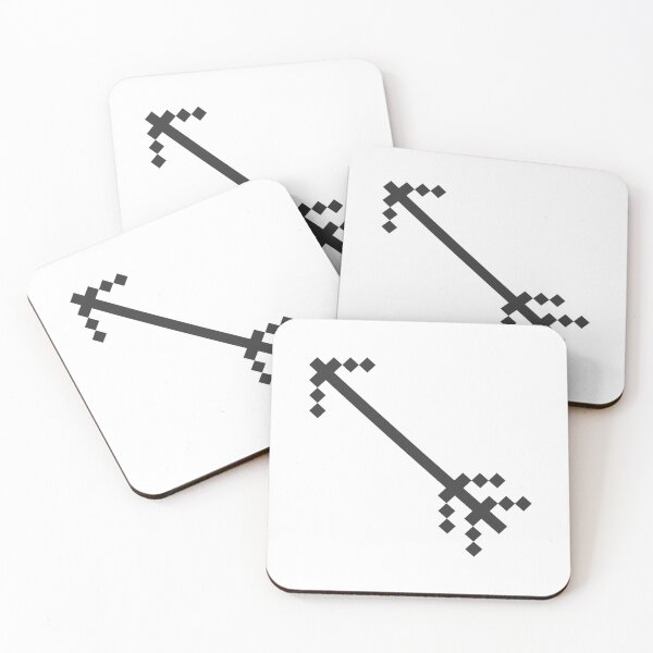 Item preview, Bow Arrow Pixel Art Emoji designed and sold by Sticker Vibes.