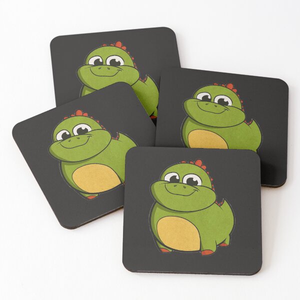 Item preview, Little Green Dinosaur Sticker designed and sold by CelineMielke.