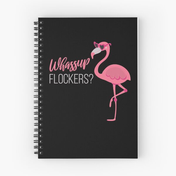 Item preview, Wassup Flockers Flamingo Bird designed and sold by MooonTees.