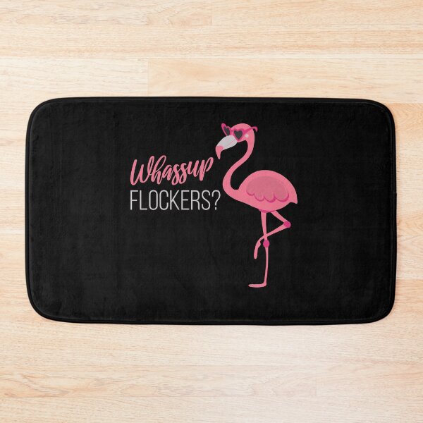 Item preview, Wassup Flockers Flamingo Bird designed and sold by MooonTees.