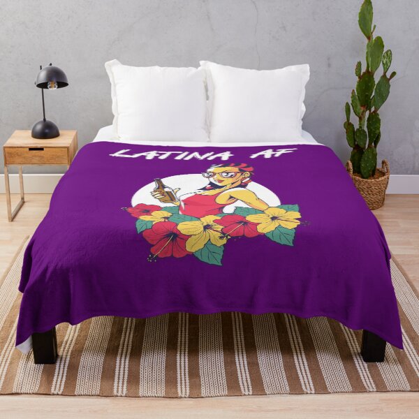 Item preview, Latina AF Hispanic Spanish Woman Pride Drinking Flowers designed and sold by MasterArtsman.