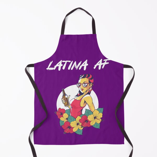 Item preview, Latina AF Hispanic Spanish Woman Pride Drinking Flowers designed and sold by MasterArtsman.