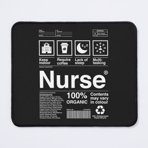 Item preview, Nurse Product Package Carton Ingredients designed and sold by bouisejulie.