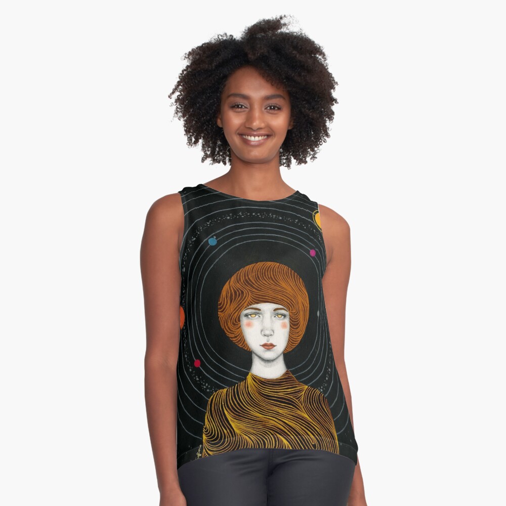 Item preview, Sleeveless Top designed and sold by SofiaBonati.