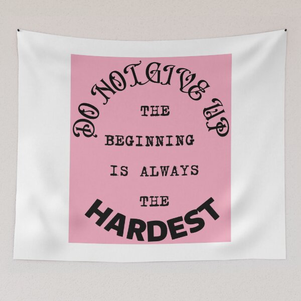 Item preview, motivational phrases in a pink frame  designed and sold by Douaa_Print.