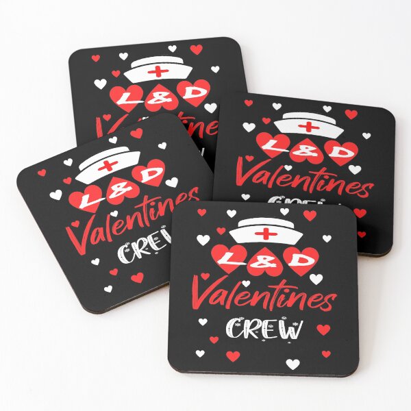 Item preview, L&D Valentines Day Nurse Crew Family Group Nursing designed and sold by illustrapho.