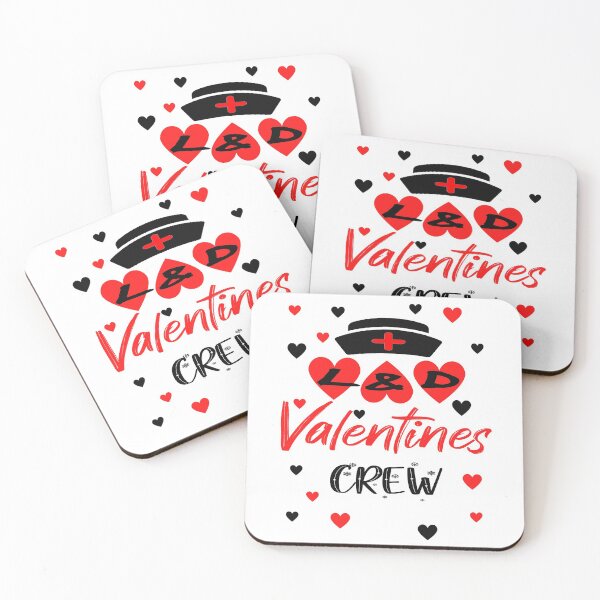 Item preview, L&D Valentines Day Nurse Crew Family Group Nursing designed and sold by illustrapho.