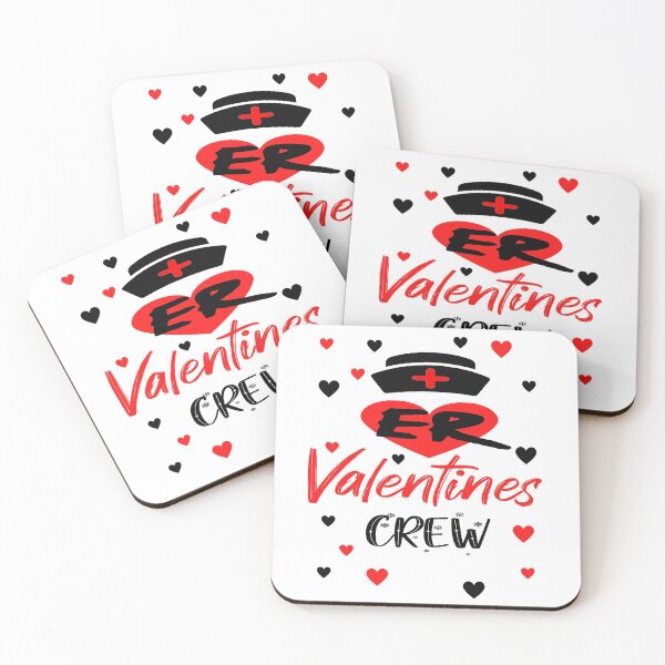 Item preview, ER Valentines Day Nurse Crew Family Group Nursing designed and sold by illustrapho.
