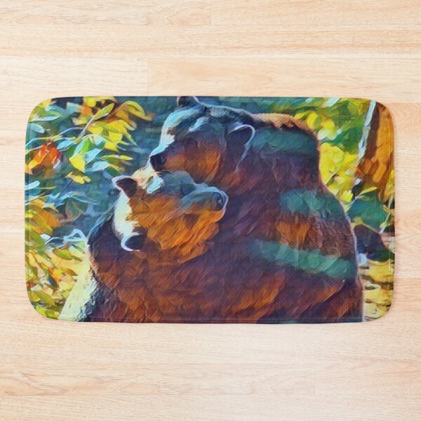 Item preview, Bear Cuddle In Slumber designed and sold by Fearless-Fox.