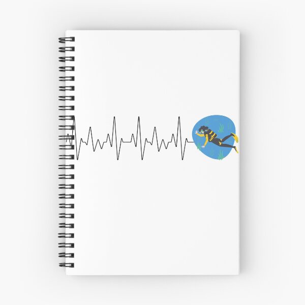 Item preview, Dive Heart Beat | Live to Dive designed and sold by ArtbyJamasin.