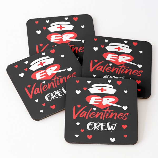 Item preview, ER Valentines Day Nurse Crew Family Group Nursing designed and sold by illustrapho.