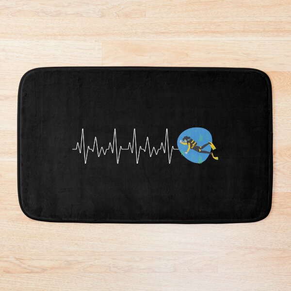 Item preview, Diver Heart Beat | Live to Dive designed and sold by ArtbyJamasin.