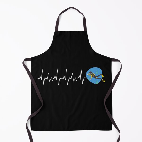 Item preview, Diver Heart Beat | Live to Dive designed and sold by ArtbyJamasin.