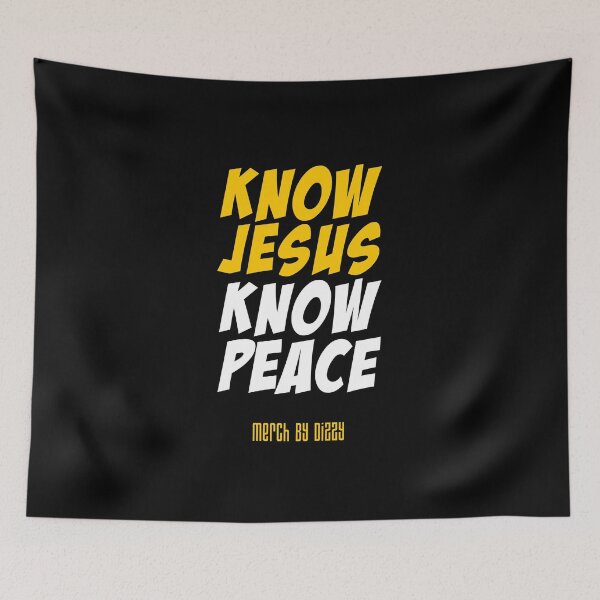 Item preview, Know Jesus Know Peace designed and sold by Odianume.