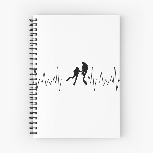 Item preview, Dive Heart Beat | Live to Dive designed and sold by ArtbyJamasin.