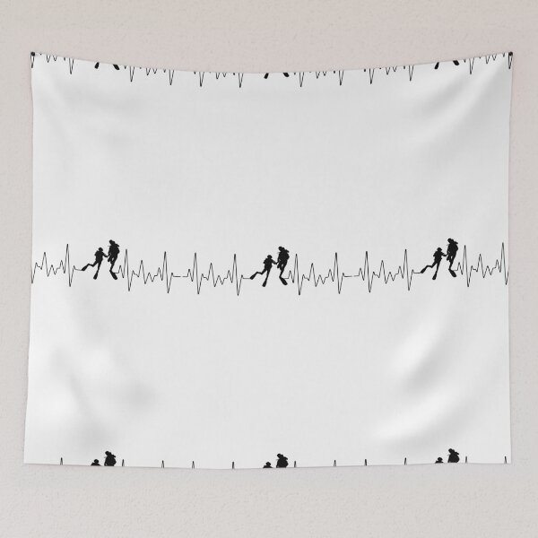 Item preview, Dive Heart Beat | Live to Dive designed and sold by ArtbyJamasin.