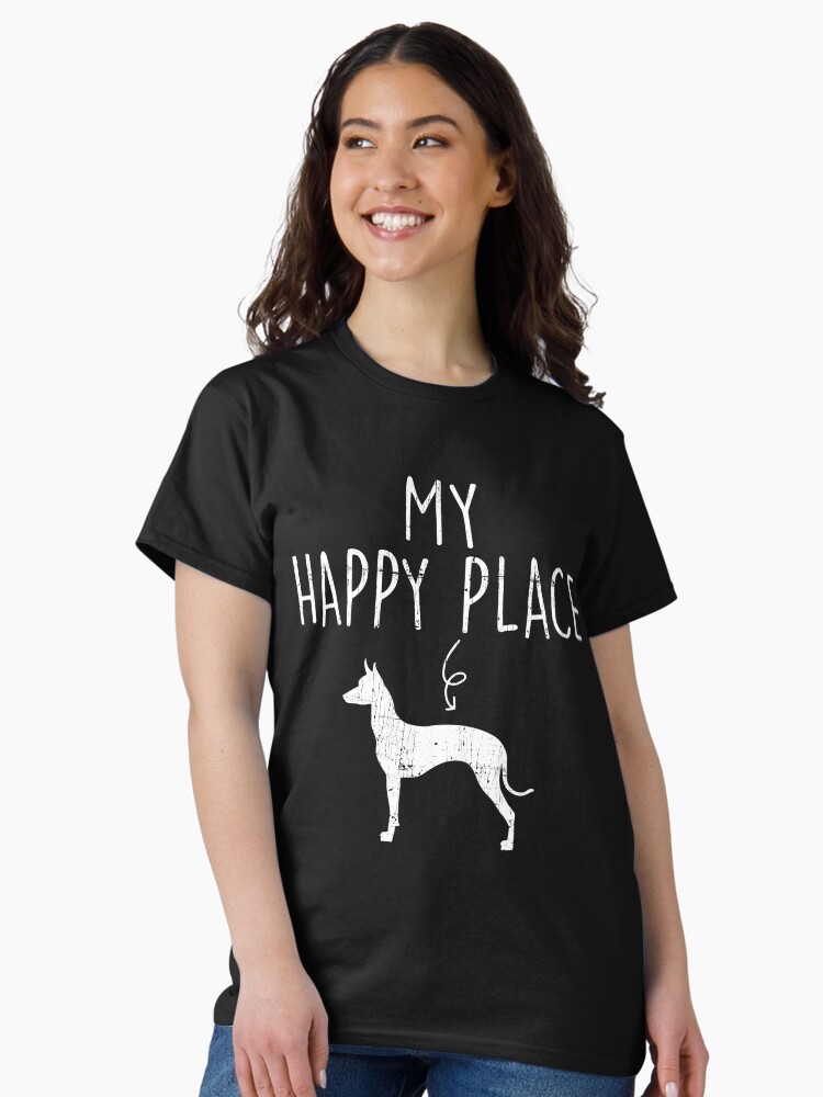 Imagen 1 de 7, Camiseta clásica con la obra Xoloitzcuintli Dog Mom, diseñada y vendida por rafaeltto.