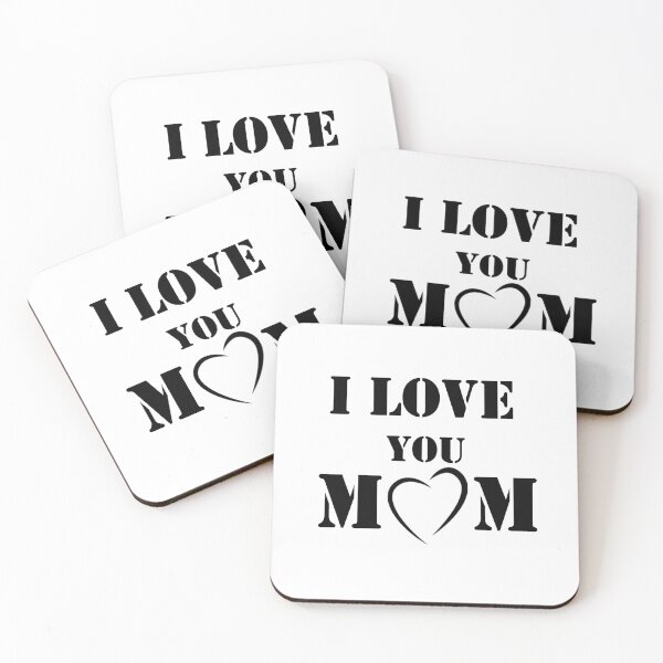 Item preview, I love you Mom designed and sold by Anoirshop ⭐⭐⭐⭐⭐.
