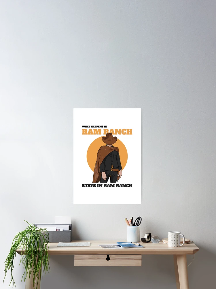 Thumbnail 2 of 3, Poster, Ram Ranch Really Rocks | What Happens In Ram Ranch Stays In Ram Ranch designed and sold by Orlandloo.