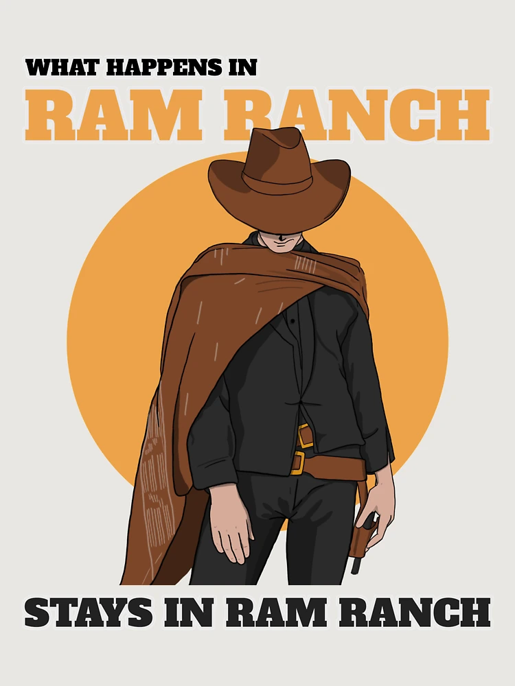 Thumbnail 6 of 6, Premium Oversized Sweatshirt, Ram Ranch Really Rocks | What Happens In Ram Ranch Stays In Ram Ranch designed and sold by Orlandloo.