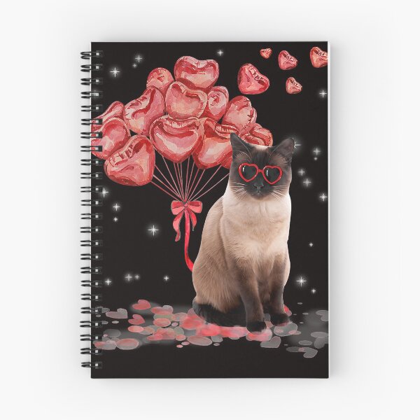 Item preview, Siamese Heart Valentines Day Cat Dad Mom designed and sold by BrandyBare.