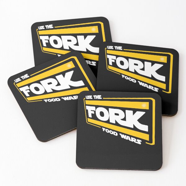 Item preview, Food Wars: Use The Fork - Angled (Variation 2) designed and sold by Visual Resolutions.